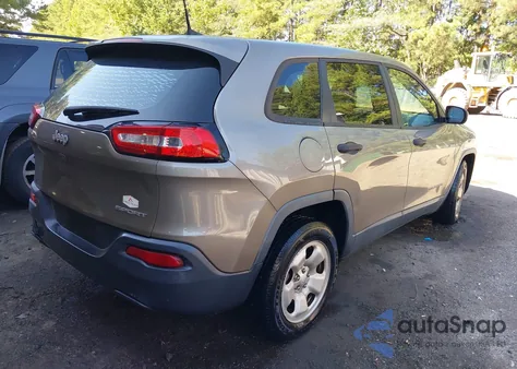 2016 Jeep Cherokee Sport из США, поврежденный, VIN 1C4PJLAB6GW274081